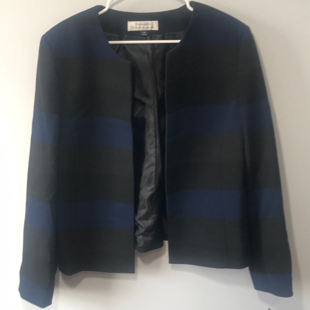 Tahari Striped Blazer
